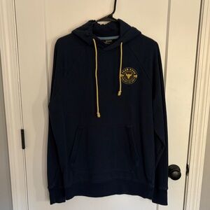 Team Rock Under Armour Navy Hoodie with Yellow Accents